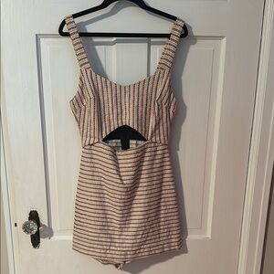 Zara Women's Playsuit Romper Open Area in Front Trafaluc Collection Shorts Small